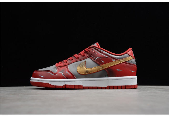 Nike Dunk Low Retro Medium Grey Varsity Red UNLV (2021) DD1391-002