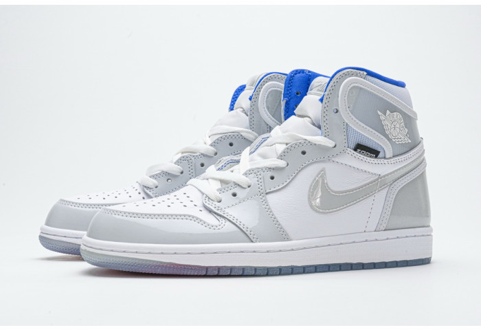 Jordan 1 Retro High Zoom White Racer Blue CK6637-104