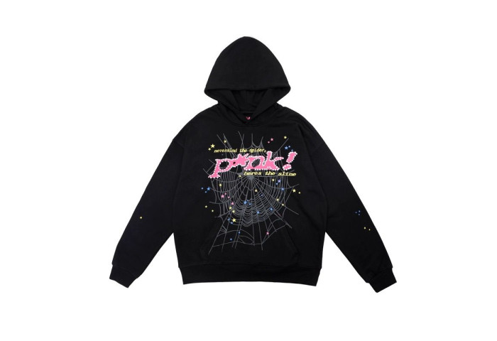 Sp5der P*NK V2 Hoodie