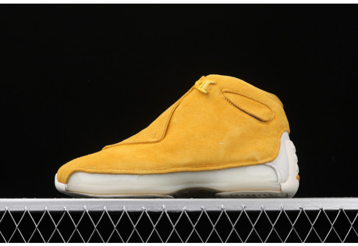 AIR JORDAN 18 RETRO "YELLOW SUEDE" - AIR JORDAN - AA2494-701