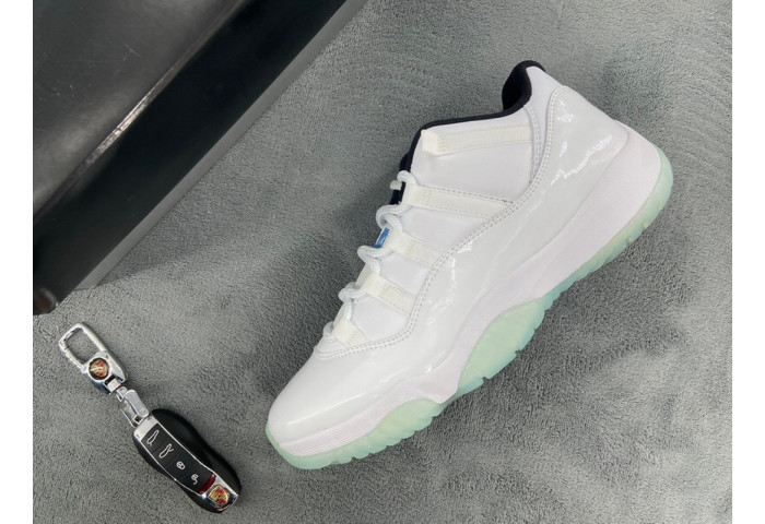 Jordan 11 Retro Low Legend Blue (GS) 528896-117