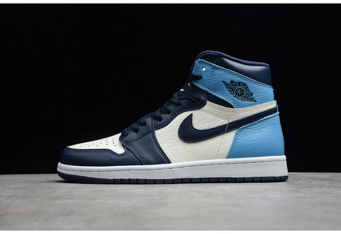 AIR JORDAN 1 OBSIDIAN UNIVERSITY BLUE 555088-140