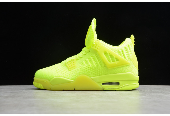 Jordan 4 Retro Flyknit Volt AQ3559-700