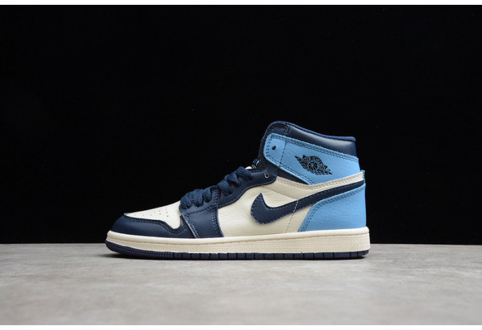 AIR JORDAN 1 OBSIDIAN UNIVERSITY BLUE 555088-140(kid)
