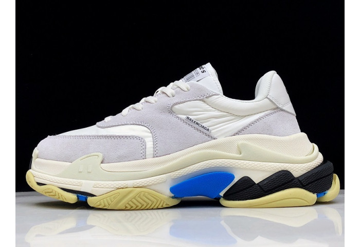 BALENGA TRIPLE S WHITE SUEDE (W) 500597 W0971 9000