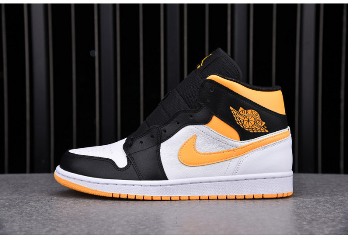 Jordan 1 Mid Laser Orange Black (W) CV5276-107