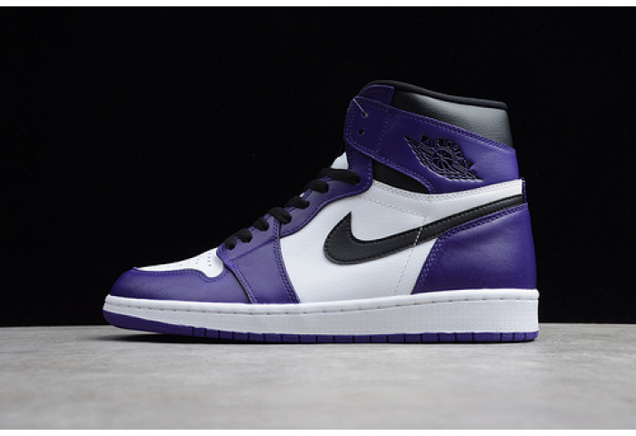 Jordan 1 Retro High Court Purple White 555088-500