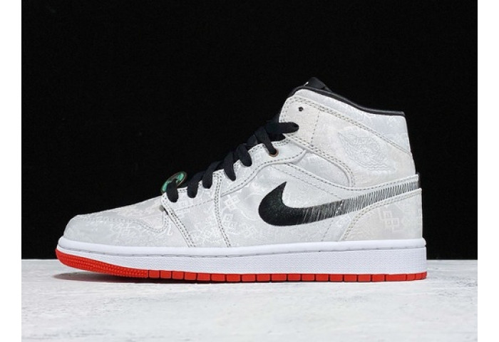 Jordan 1 Mid SE Fearless Edison Chen CLOT CU2804-100