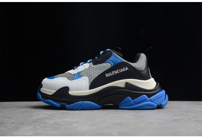 Ba*len*cia*ga triple s sneaker in blue 536737-w20c5-0107
