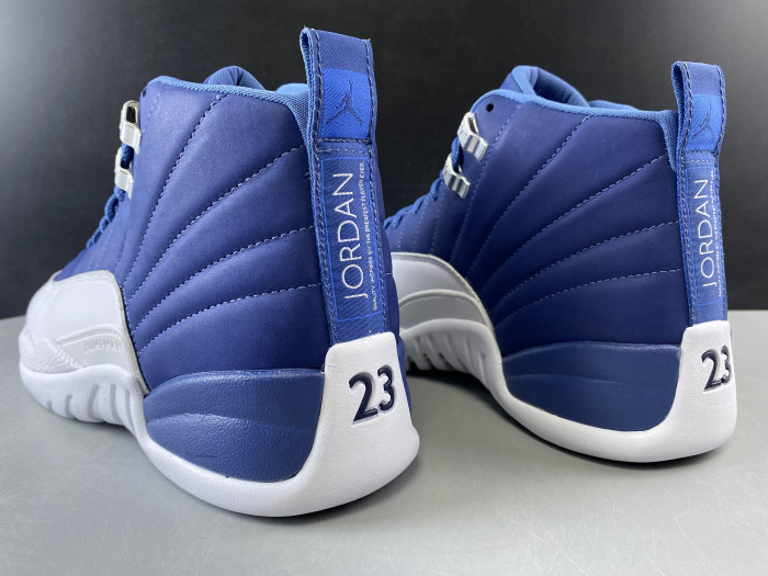 JORDAN 12 RETRO STONE BLUE 130690-404