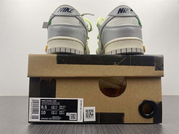 Nike Dunk Low Off-White Lot 43 - DM1602-128