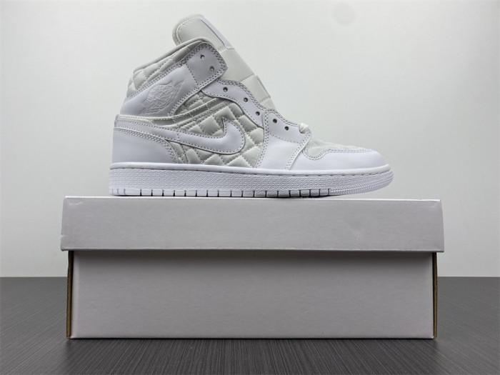 Jordan 1 Mid Quilted White (W) DB6078-100