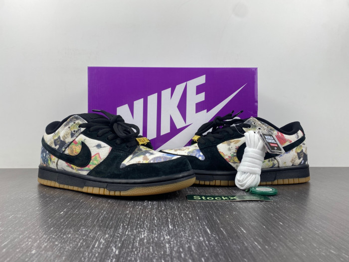 Dunk SB Svp*me × Nike Dunk Low “Rammellzee” FD8778-001