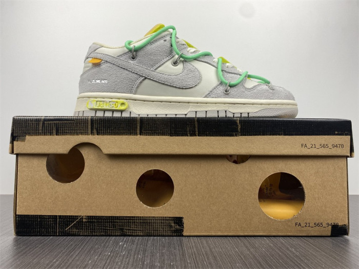 NIKE DUNK LOW OFF-WHITE LOT 14 DJ0950-107