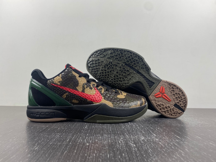 Nike Kobe 6 Protro “Italian Camo” FQ3546-001