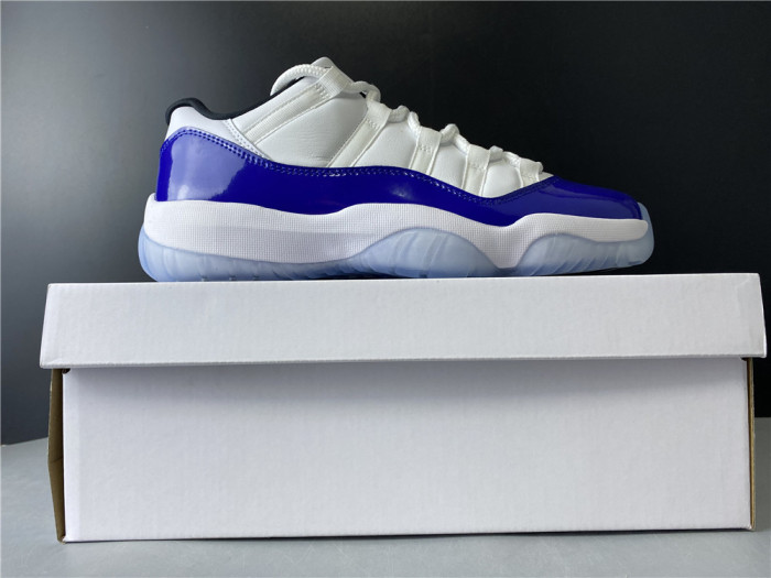 Jordan 11 Retro Low White Concord (W) AH7860-100