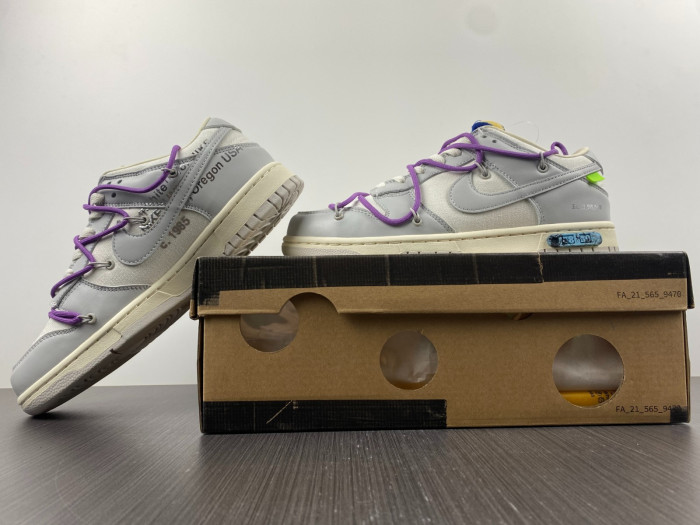 Nike Dunk Low Off-White Lot 48 - DM1602-107