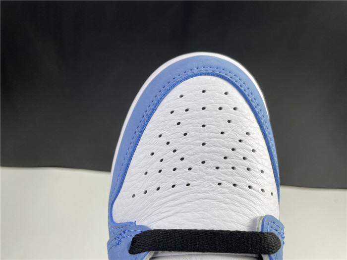 Jordan 1 Retro High White University Blue Black 555088-134