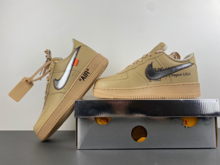 Off-White x Nike Air Force 1 Low “Sesame” FD6900-200