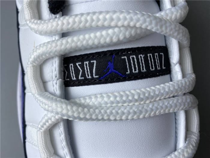 Jordan 11 Retro Low White Concord (W) AH7860-100