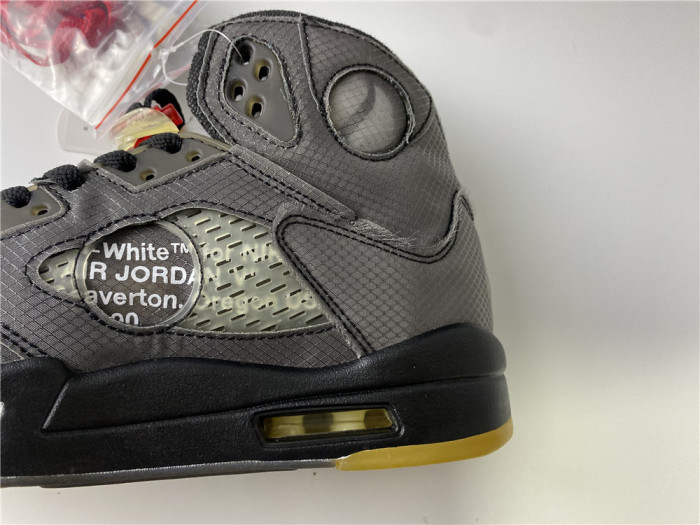 Jordan 5 Retro Off-White Black CT8480-001