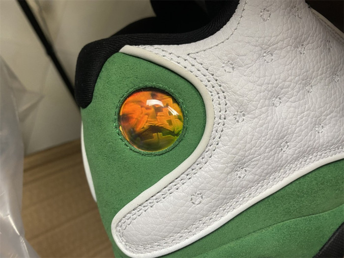 Jordan 13 Retro White Lucky Green DB6537-113