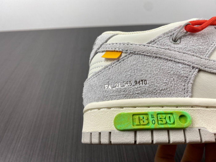 Nike Dunk Low Off-White Lot 13 - DJ0950-110