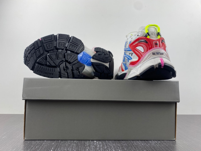 Ba*len*cia*ga runner white blue red 677402-w3rb6-9645