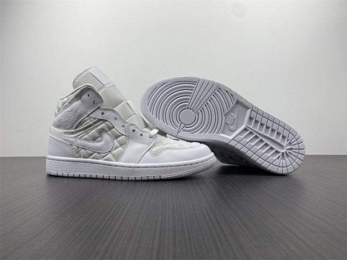 Jordan 1 Mid Quilted White (W) DB6078-100