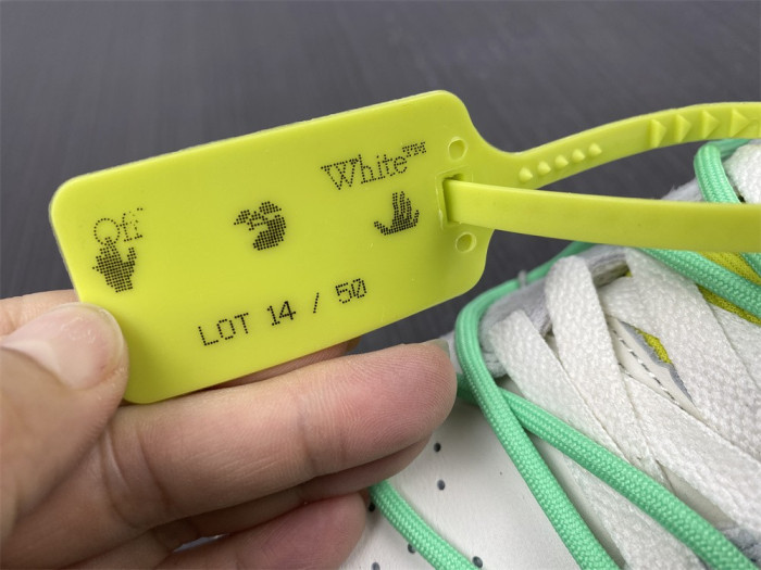 NIKE DUNK LOW OFF-WHITE LOT 14 DJ0950-107