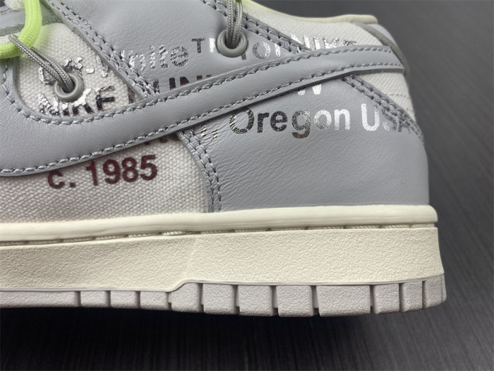 Nike Dunk Low Off-White Lot 43 - DM1602-128