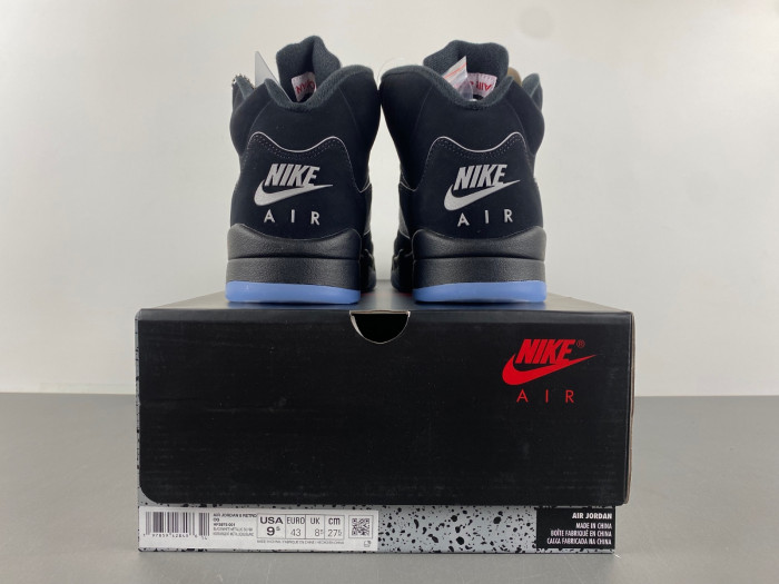 Air Jordan 5 “Black Metallic Reimagined” HF3975-001