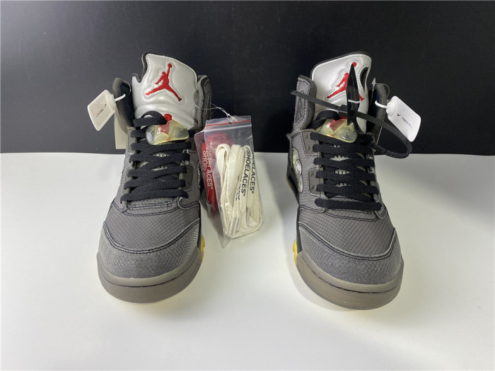 Jordan 5 Retro Off-White Black CT8480-001