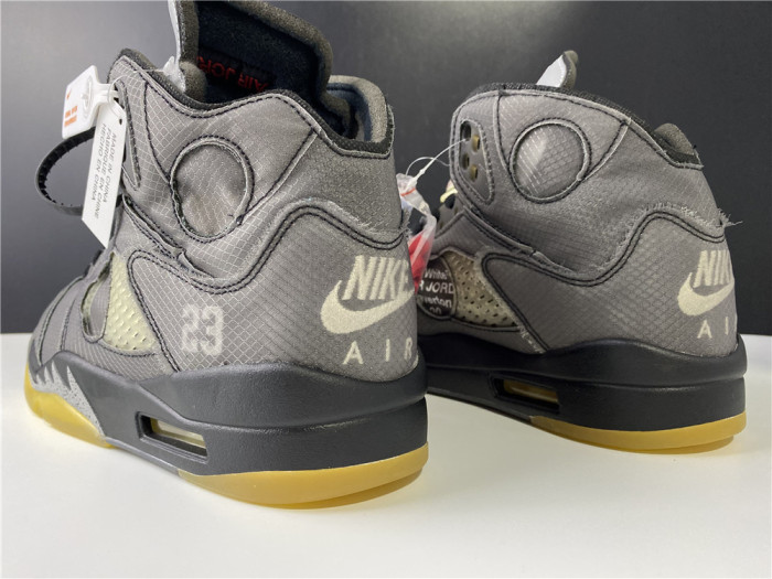 Jordan 5 Retro Off-White Black CT8480-001