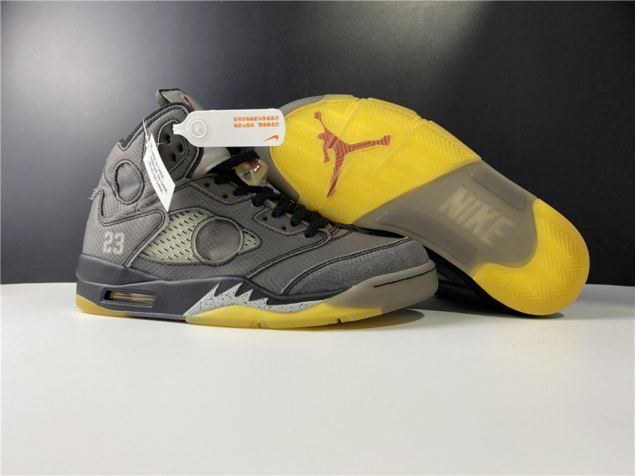 Jordan 5 Retro Off-White Black CT8480-001