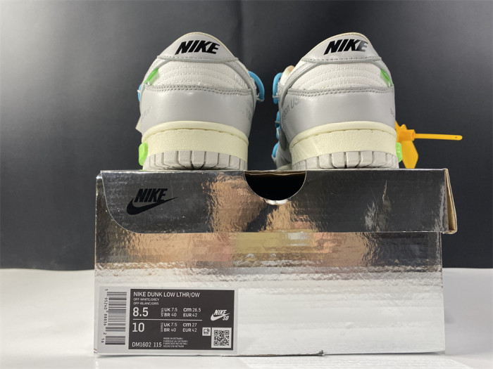 OFF-WHITE X NIKE DUNK LOW DM1602-115