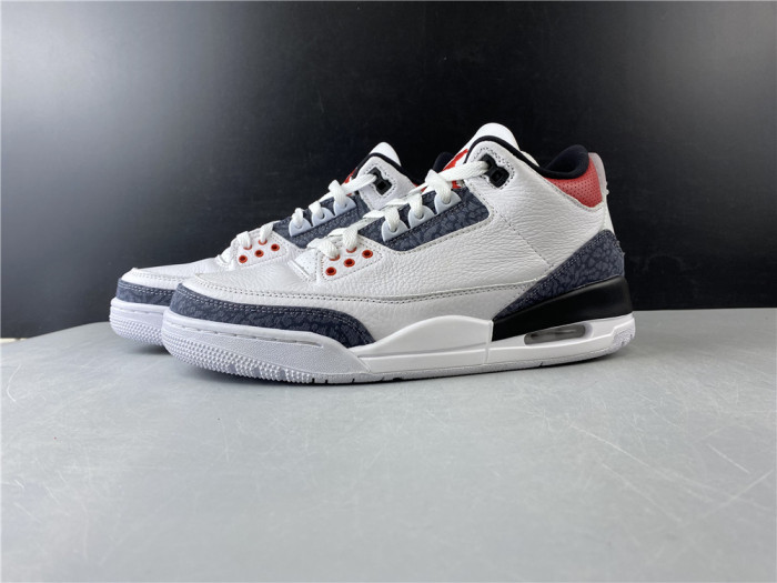 Jordan 3 Retro SE Fire Red Denim (2020) CZ6431-100