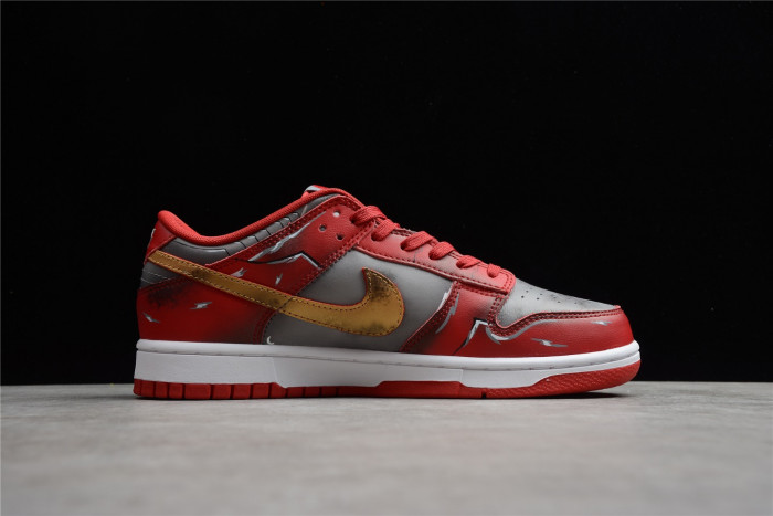 Nike Dunk Low Retro Medium Grey Varsity Red UNLV (2021) DD1391-002