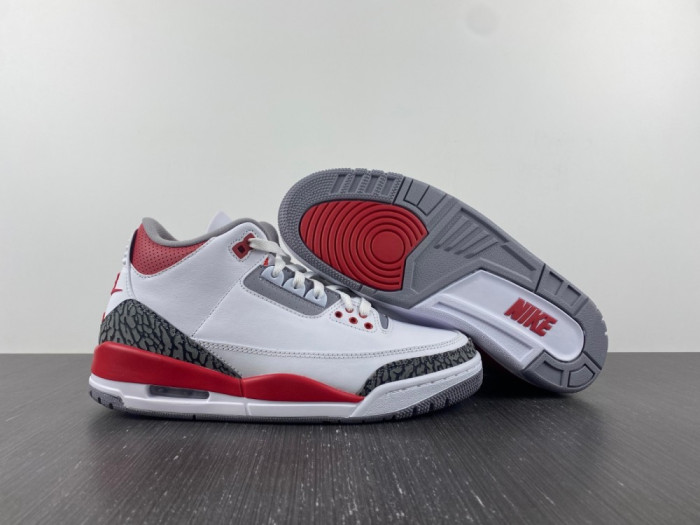 AIR JORDAN 3 RETRO “FIRE RED” DN3707-160
