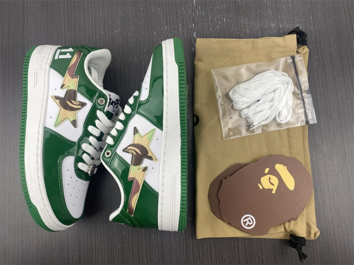 A BATHING APE BAPE STA LOW W91001H I