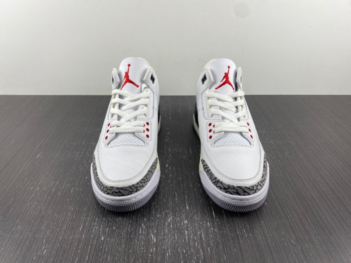 AIR JORDAN 3 WHITE CEMENT REIMAGINED SHOES DN3707-100