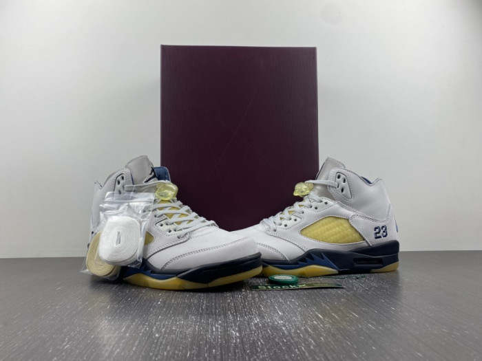 A Ma Maniere x Air Jordan 5 “Diffused Blue x AJ5 FZ5758-004