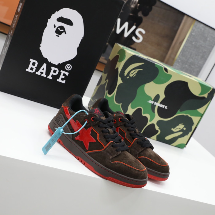 A Bathing Ape SK8 Sta Brown BA011