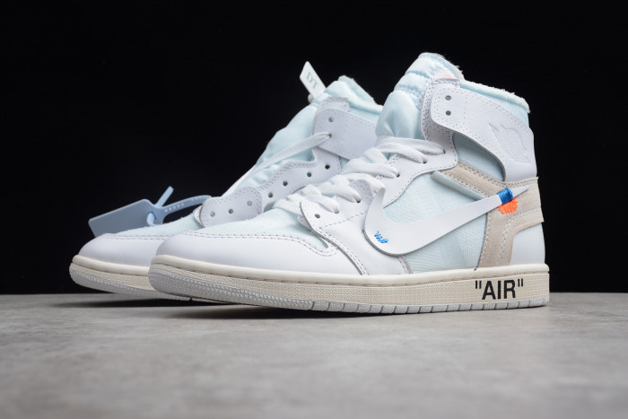 Jordan 1 Retro High Off-White White (GS)  AQ8296-100