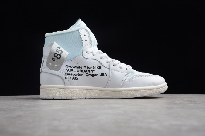 Jordan 1 Retro High Off-White White (GS)  AQ8296-100