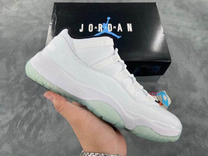 Jordan 11 Retro Low Legend Blue (GS) 528896-117