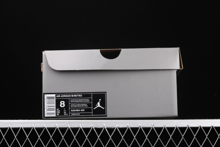 AIR JORDAN 18 RACER BLUE AA2494-401