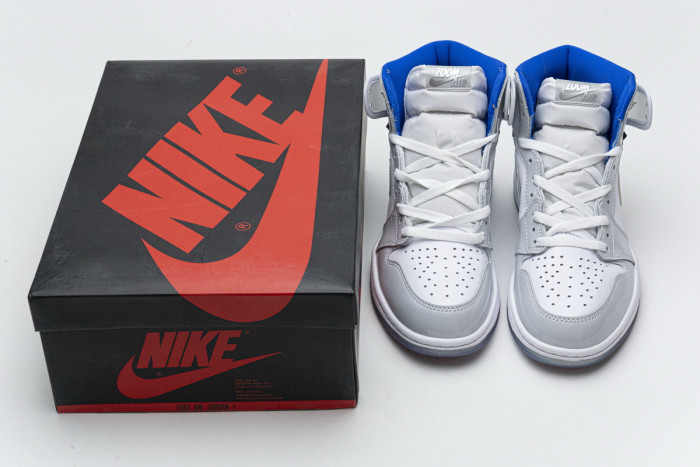 Jordan 1 Retro High Zoom White Racer Blue  CK6637-104