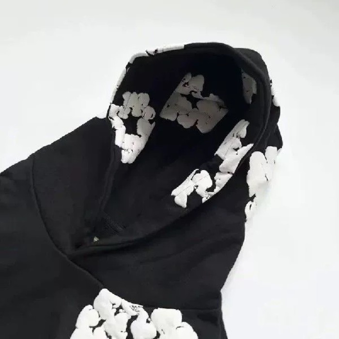 Denim Tears wreath-print cotton Hoodie