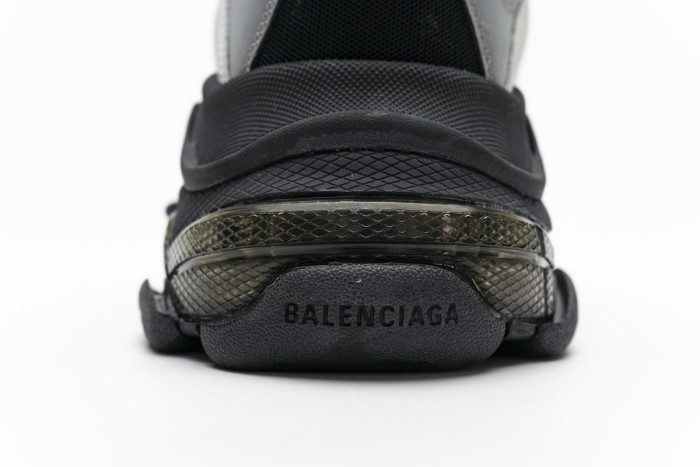 Balenciaga Triple S Black Silver 541624 W09E1 7320